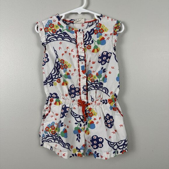 Mini Boden Other - Mini Boden Carnival Romper Girls Size 2-3 Toddler Short Sleeve Summer